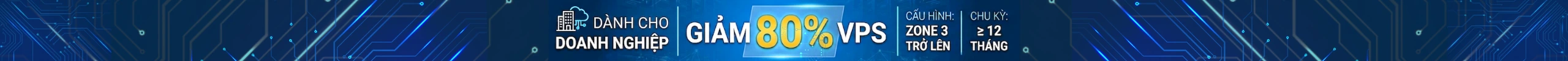 Banner khuyến mãi VPS
