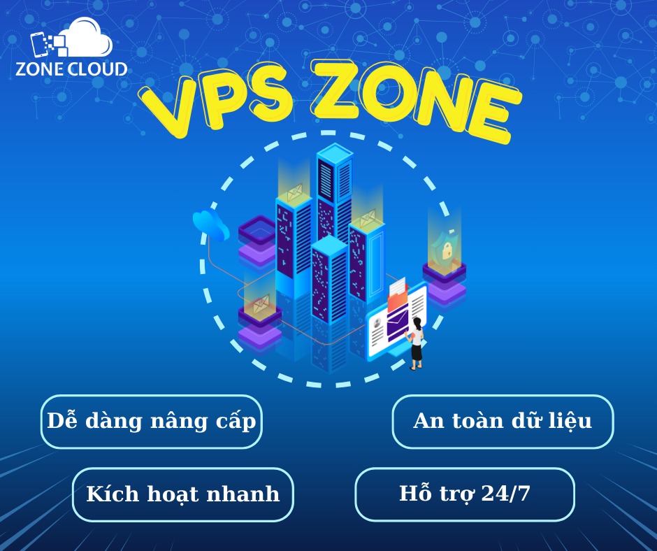 Dịch vụ thuê VPS Giá Rẻ Việt Nam Giá Chỉ 50k tại ZoneCloud
