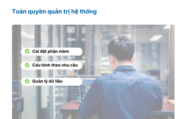 Thuê máy chủ 7 Chủ động vận hành