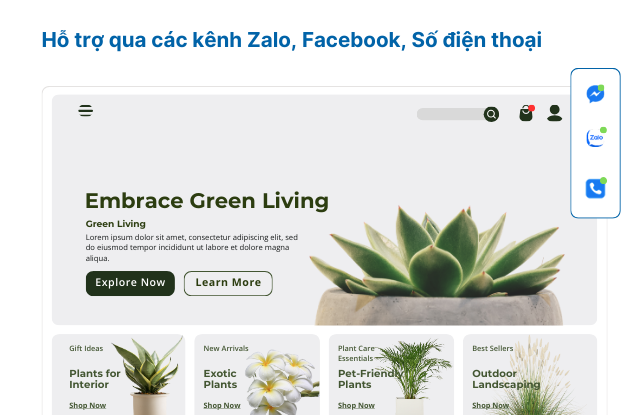 Web Hosting 7 Hỗ trợ kỹ thuật 24/7