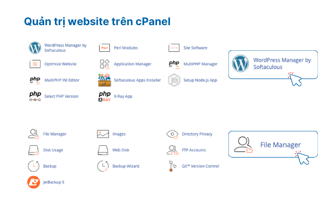 Web Hosting 5 Quản trị Hosting dễ dàng trên cPanel