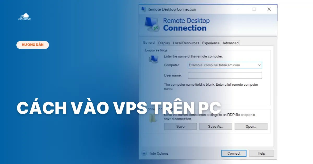 bài viết cách vào VPS trên PC