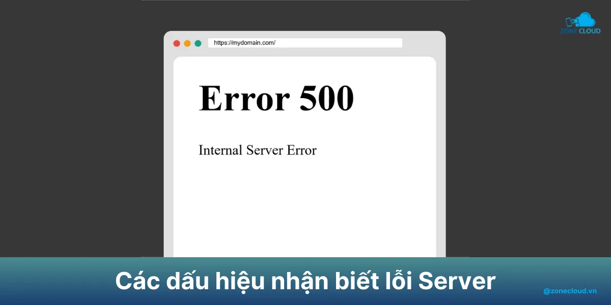 Tổng hợp các lỗi Server thường gặp và hướng dẫn khắc phục dễ dàng, đơn giản 2 Làm sao biệt bị lỗi Server
