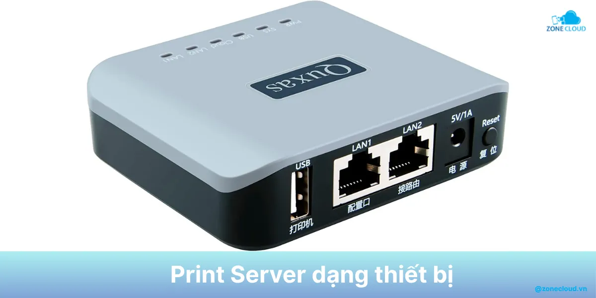 Print Server là gì? Cách hoạt động và lý do nên sử dụng máy chủ in 2 Print Server hardware
