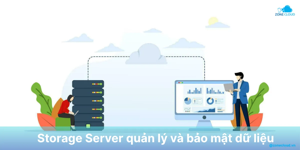 Storage Server là gì? Tổng hợp kiến thức về máy chủ lưu trữ 4 How Storage Server work