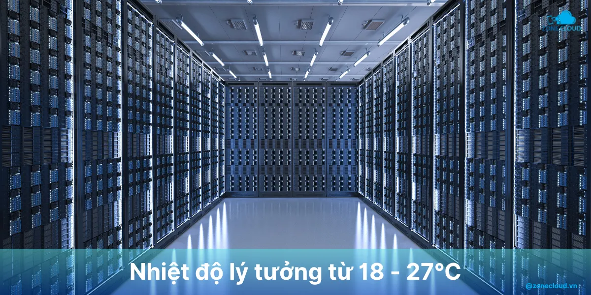 Tiêu chuẩn nhiệt độ phòng Server chính xác và an toàn nhất theo chuẩn quốc tế 2 Tiêu chuẩn nhiệt độ phòng Server