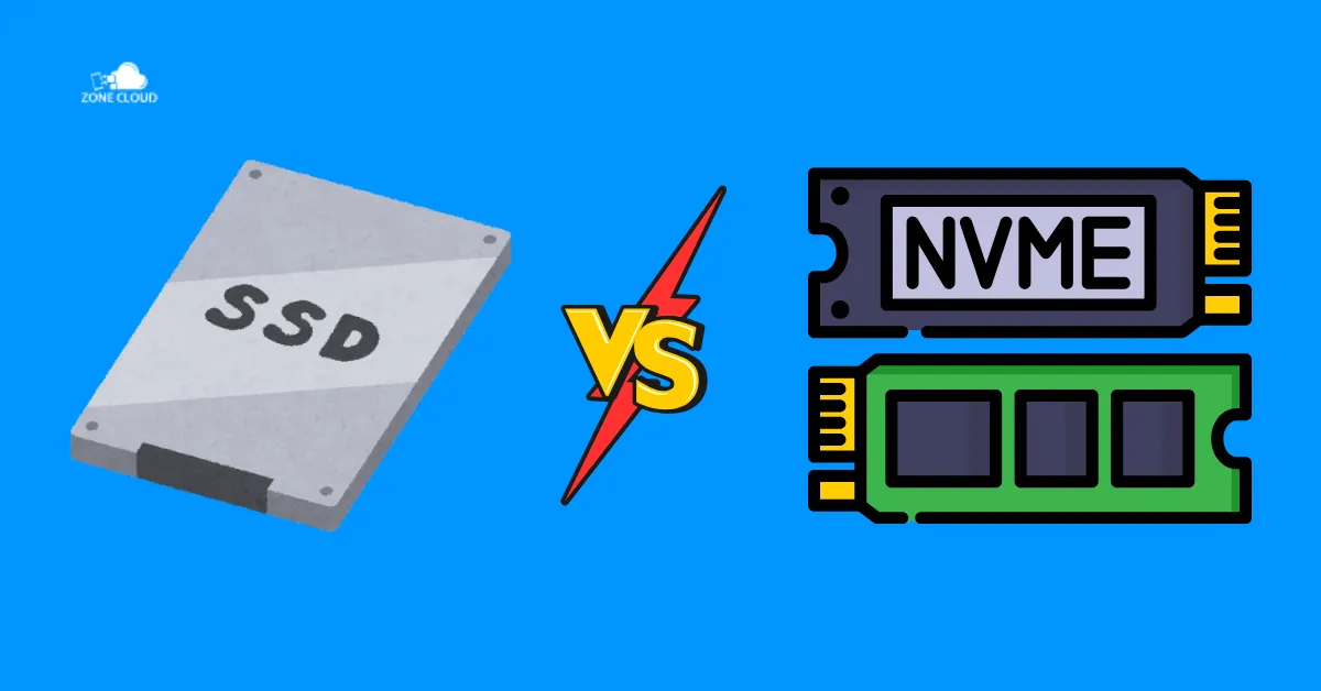 So sánh hosting NVMe và hosting SSD