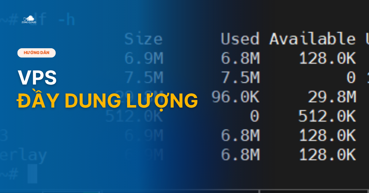 VPS đầy dung lượng