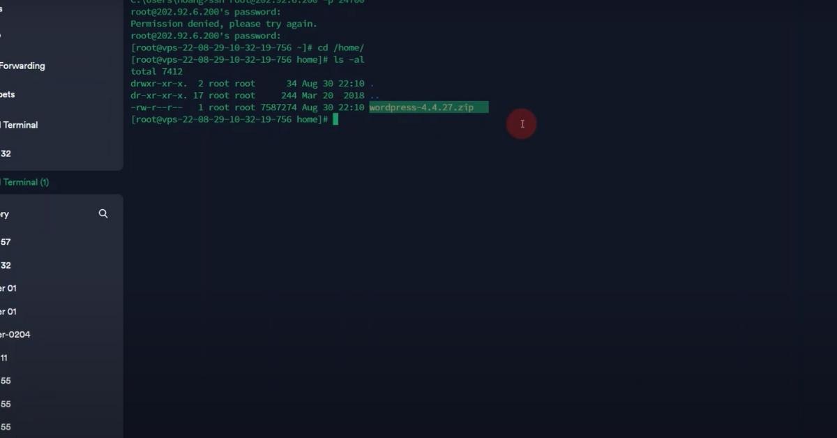 Cách Kết Nối VPS Qua SFTP Và Quản Lý File Bằng FileZilla chi tiết 3 BƯỚC 3_ Quy trình Upload File lên VPS thông qua SFTP