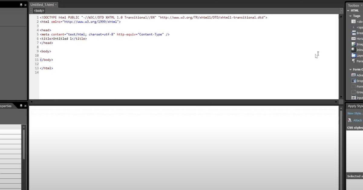 Bước 13_ Sử dụng Microsoft Expression Web để tạo trang HTML