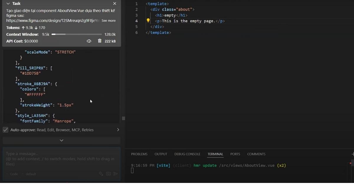 Hướng Dẫn Dùng MCP Server Để Tự Động Sinh Code Frontend Từ Thiết Kế Figma với 2 giai đoạn 1 Bước 1_ Chuẩn bị Thiết kế Figma