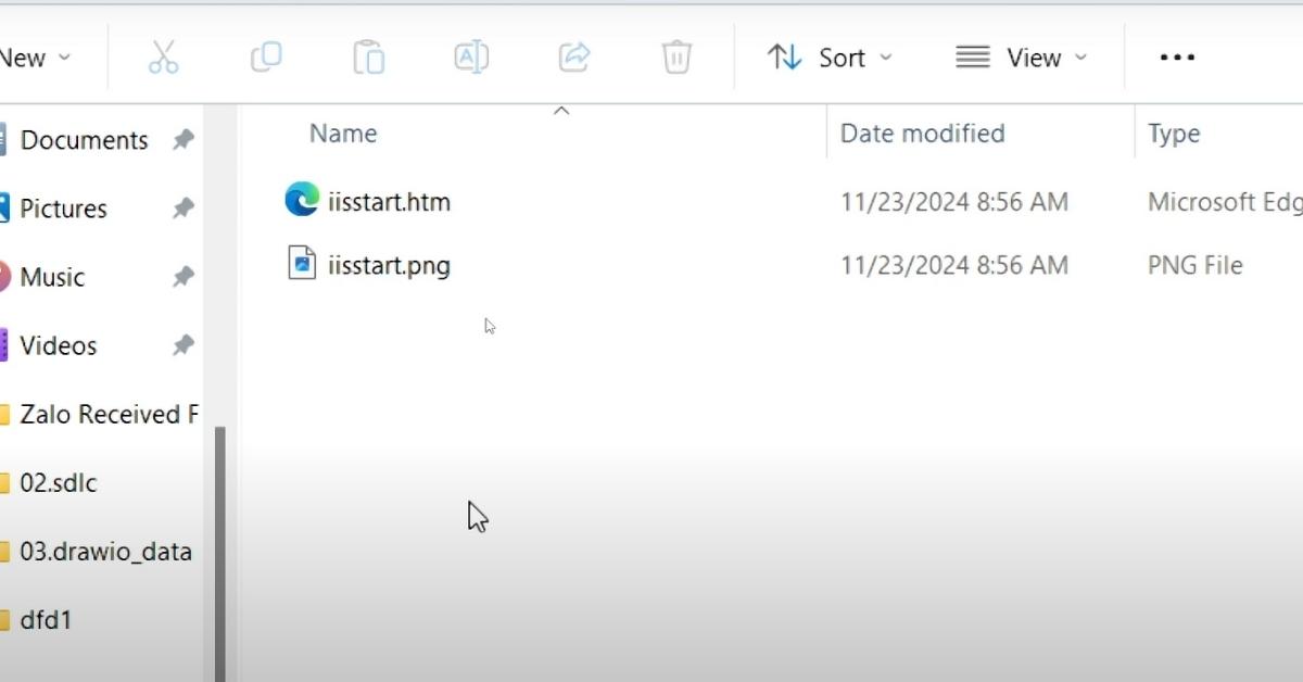 Bước 4_ Xác nhận IIS đã cài đặt và mở IIS Manager Có hai cách để mở công cụ quản lý IIS