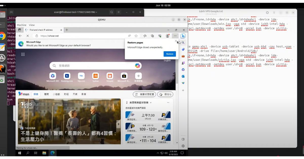Cách tạo VPS miễn phí 8 nhân 16 luồng cực mạnh với 5 bước cơ bản 5 Bước 5_ Khắc phúc lỗi và hoàn tất quá trình tạo VPS