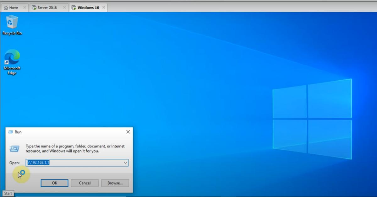 Cách kết nối và chia sẻ dữ liệu giữa 2 máy tính Server - Client trên máy ảo VMware 16 6 Bước 6_ Bỏ yêu cầu Password phức tạp (Tùy chọn nâng cao)