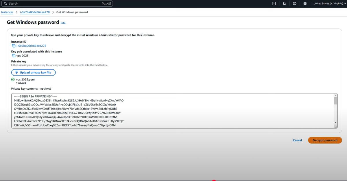 Hướng dẫn tạo VPS AWS Windows Server với 8 bước cơ bản 6 Bước 6_ Khởi Chạy Và Theo Dõi Quá Trình Cài Đặt VPS