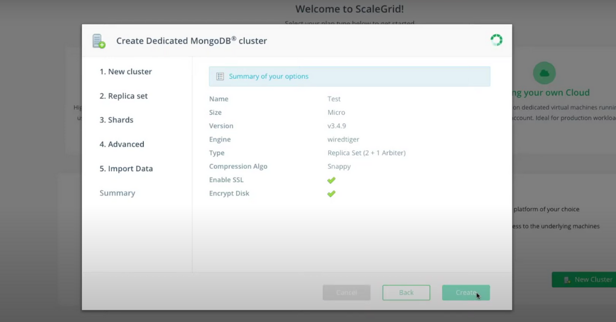 Các bước triển khai MongoDB cluster