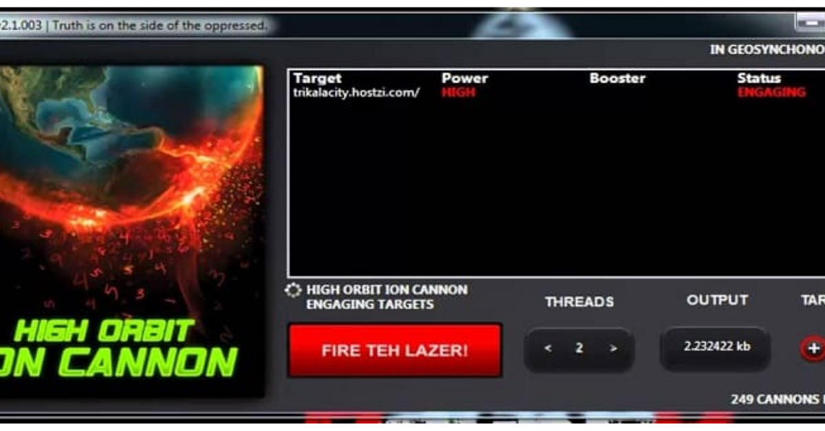 High Orbit Ion Cannon (HOIC) là gì? Cơ chế, hậu quả và giải pháp phòng chống tấn công HOIC 2 Cách HOIC tấn công máy chủ