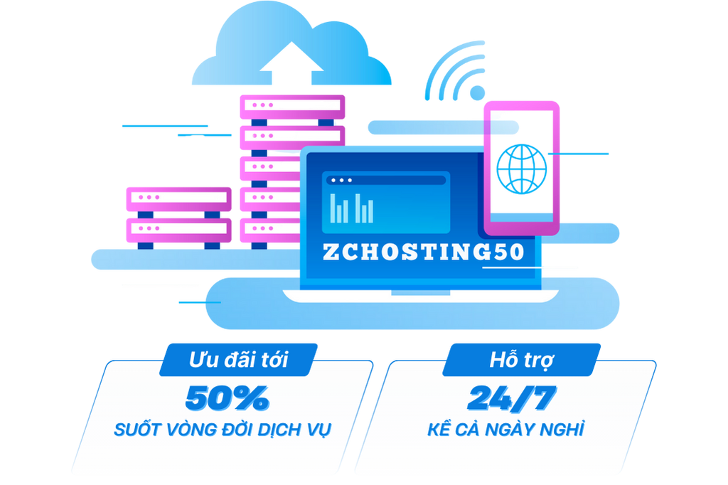 Chương trình ưu đãi Hosting tại ZoneCloud