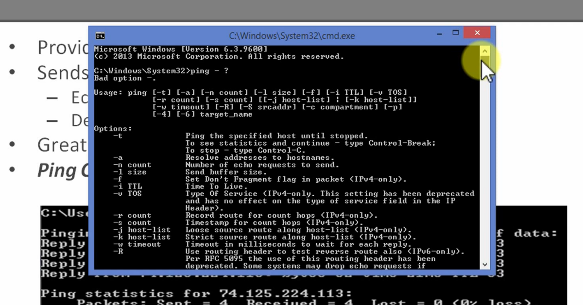The Internet Control Message Protocol (ICMP) là gì? Chức năng cấu trúc và tầm quan trọng của ICMP 2 Lệnh Ping