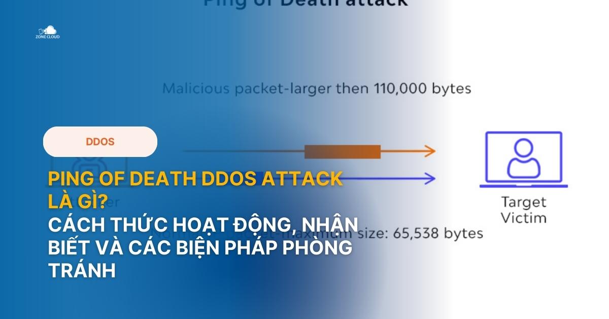 Ping of death DDoS attack