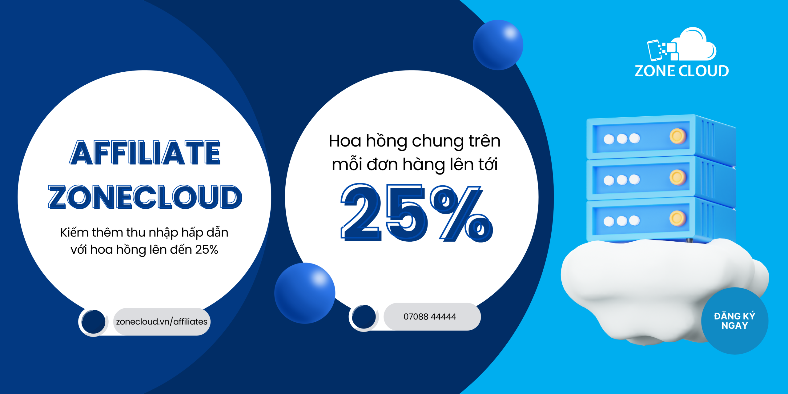 Ra mắt Chương trình Affiliate ZoneCloud