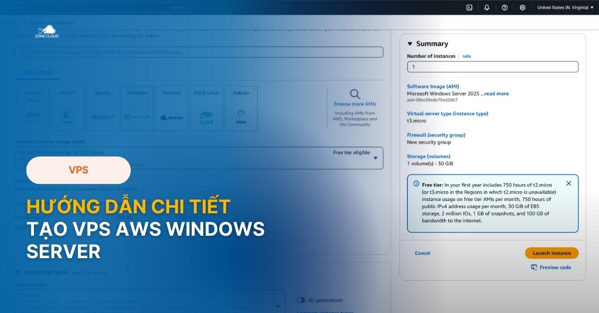 VPS AWS Windows Server