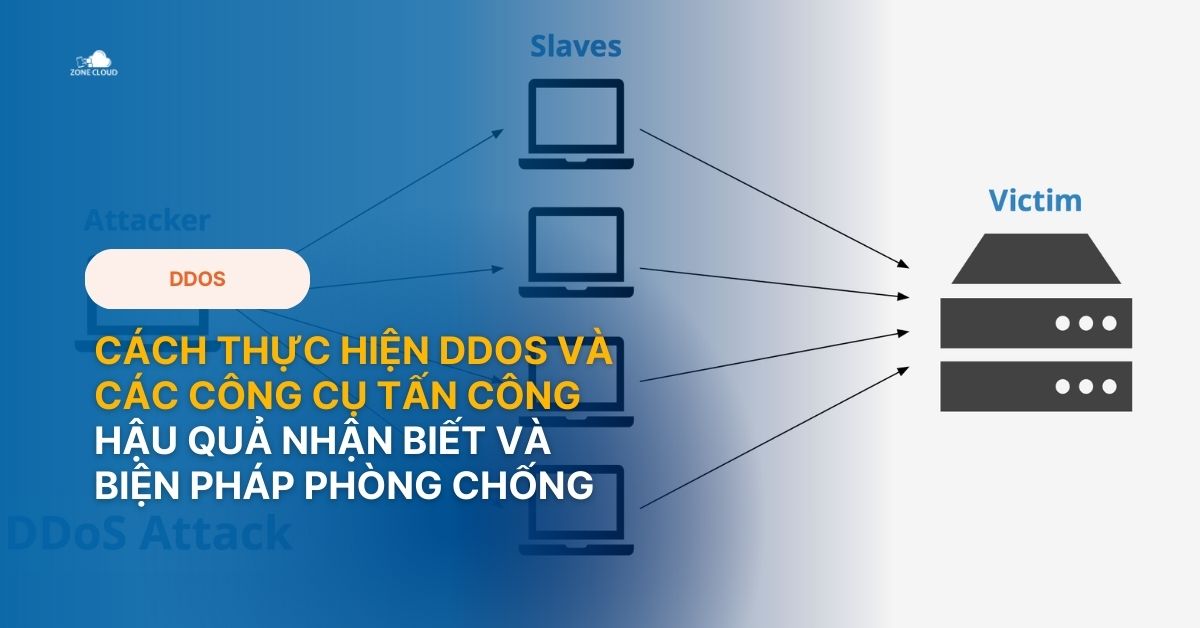 cách thực hiện DDoS và các công cụ tấn công