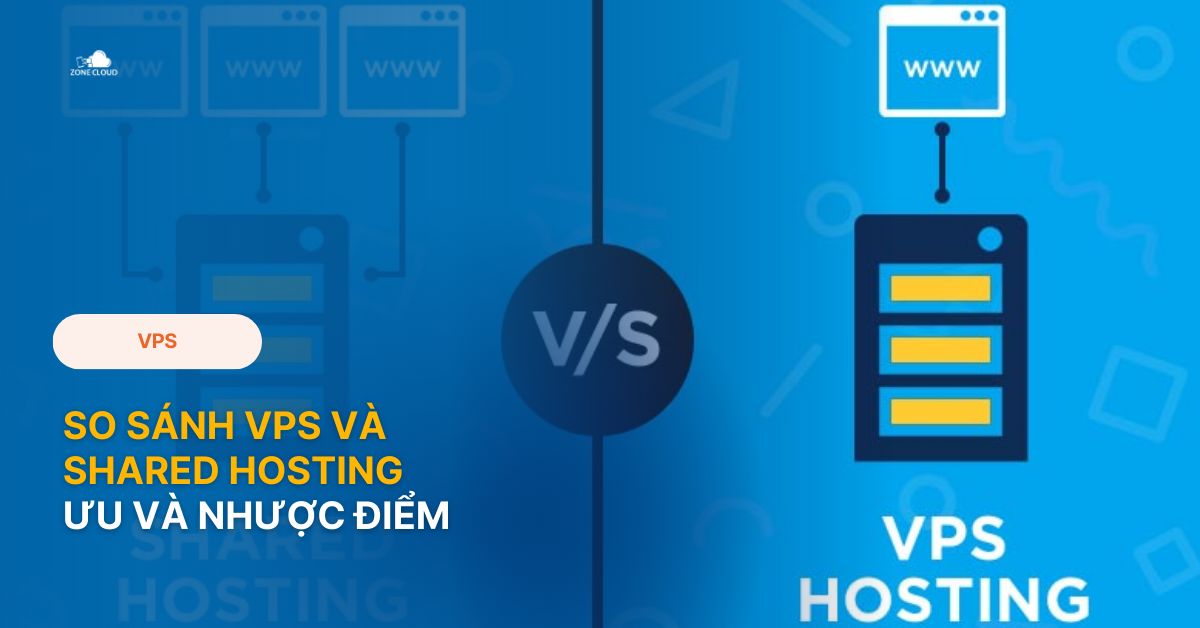 so sánh vps và shared hosting