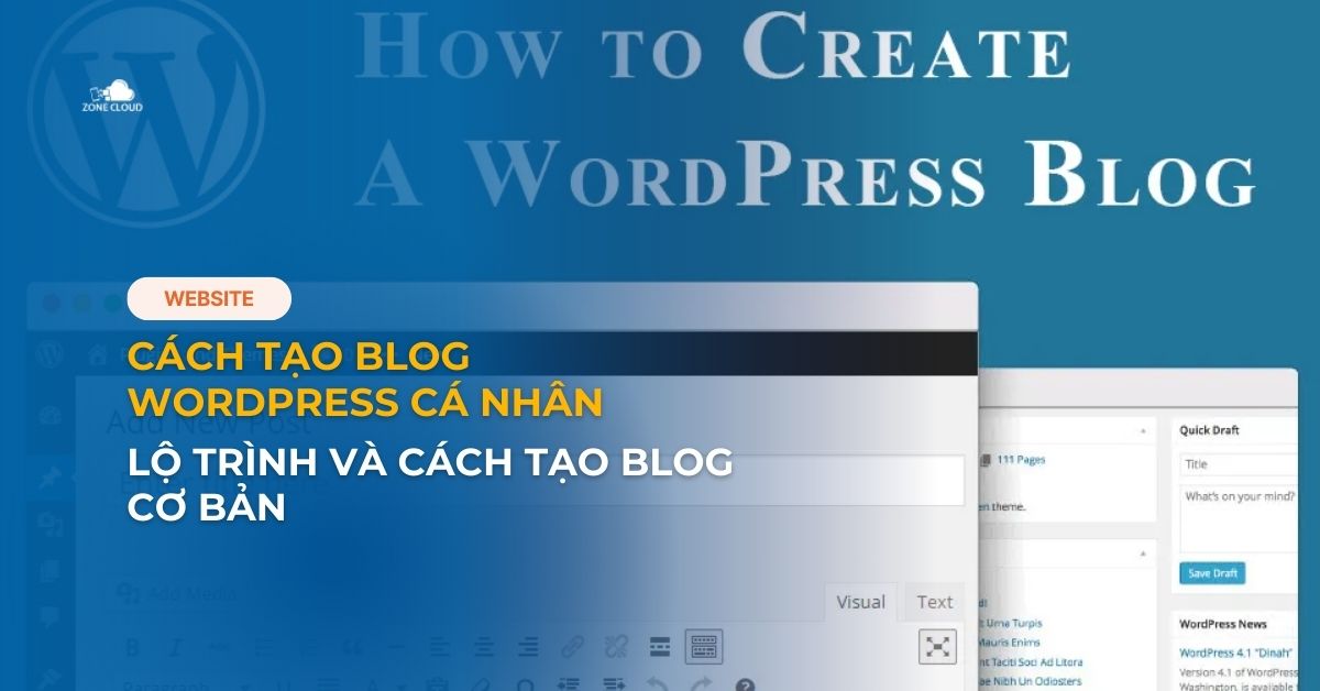 Cách tạo blog WordPress cá nhân