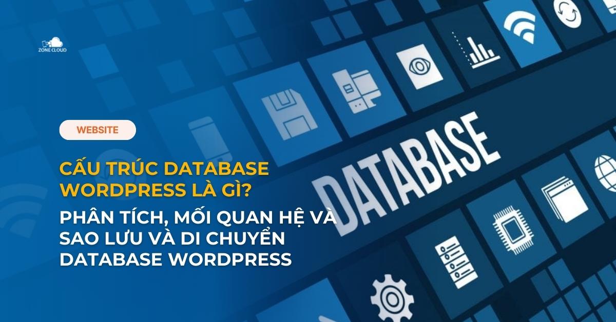 Cấu trúc database WordPress