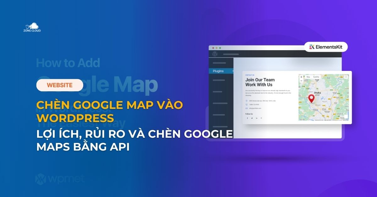 Chèn Google Map vào WordPress