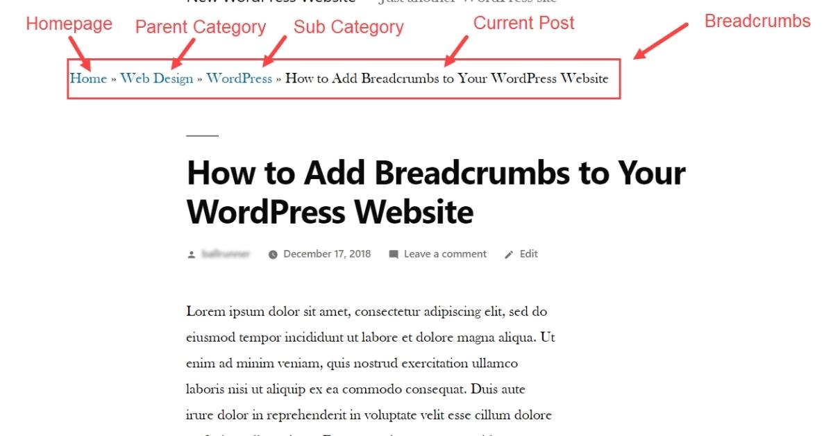 Hướng dẫn 5 cách tạo breadcrumb cho website WordPress