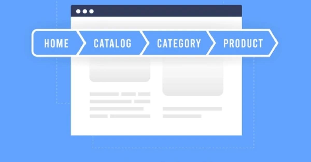 breadcrumb là một _đường dẫn_ nhỏ nằm ở phía trên cùng của một trang web, thường ngay dưới thanh menu chính