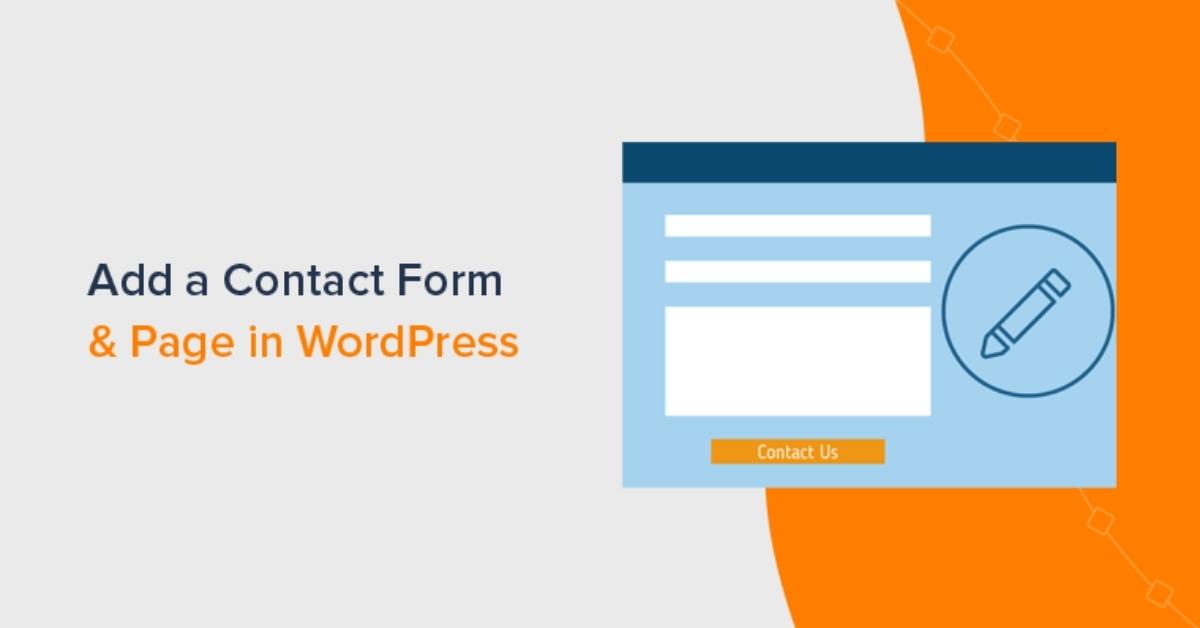 Bước 5_ Chèn biểu mẫu liên hệ vào website WordPress của bạn