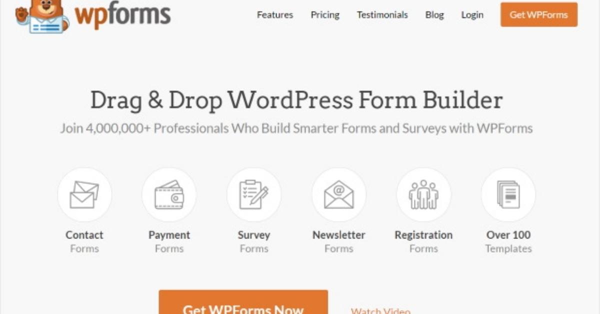 Cài đặt và kích hoạt plugin WPForms