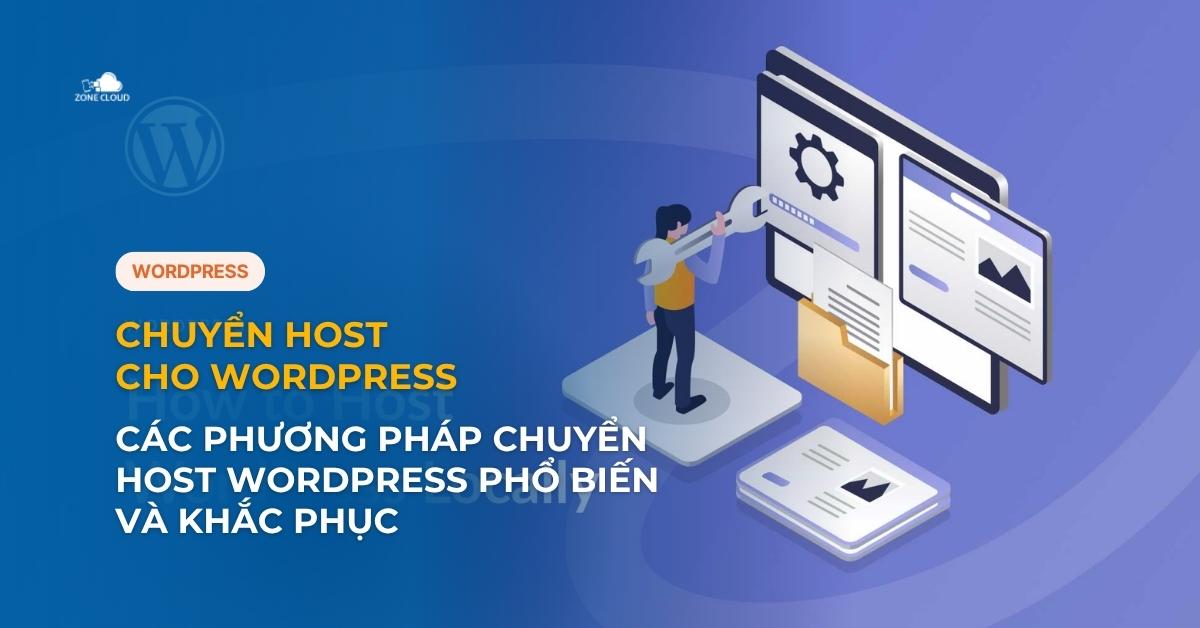 Chuyển host cho WordPress