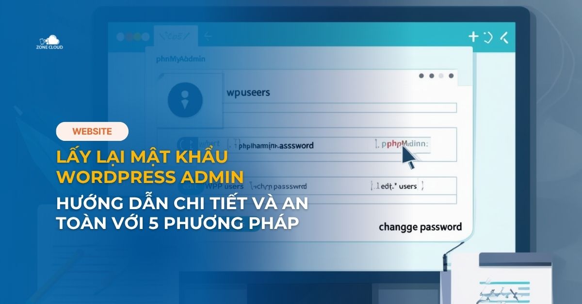 Lấy lại mật khẩu WordPress Admin