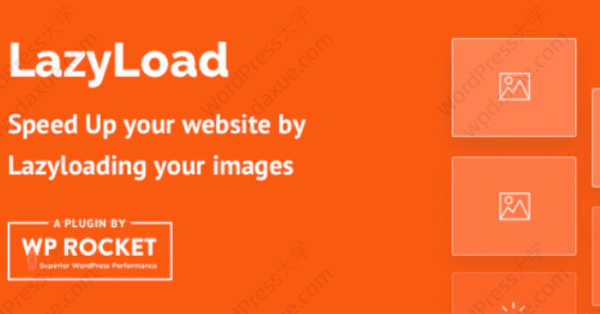 Tổng hợp Plugin nén hình ảnh: Giúp tăng tốc WordPress, tiết kiệm tài nguyên 6 LazyLoad by WP Rocket