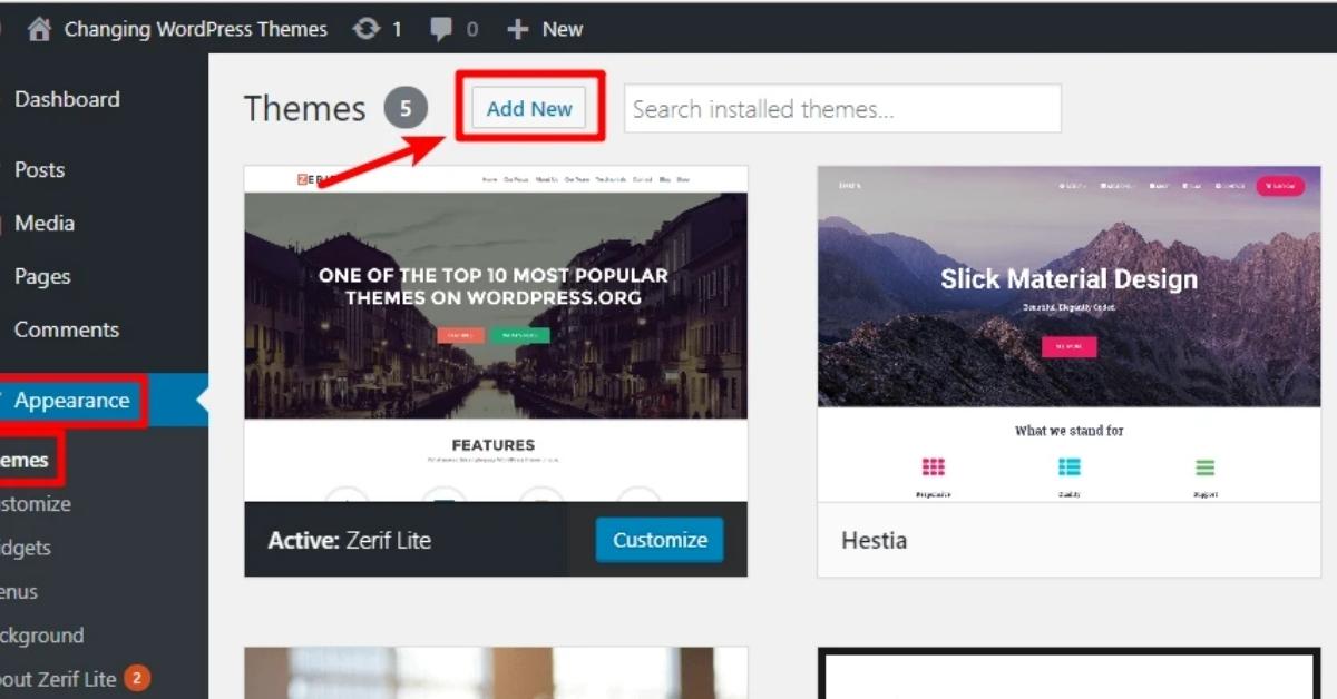 Quản lý theme WordPress hiệu quả và an toàn