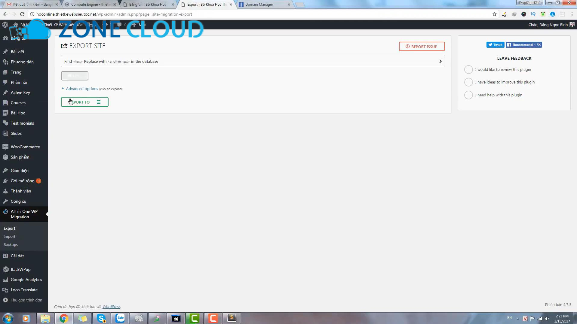 5 bước chuyển website WordPress từ hosting sang VPS