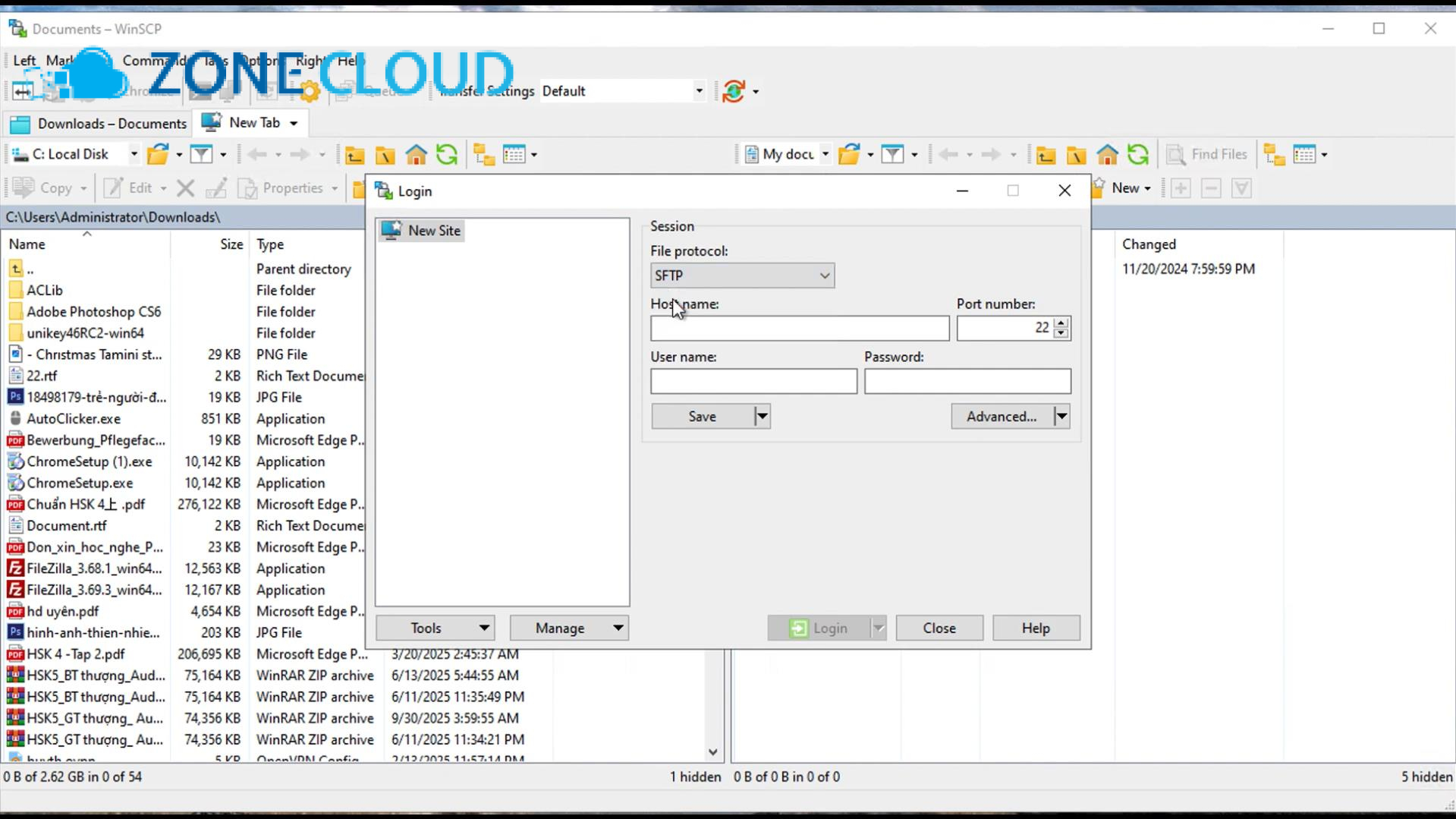 6 bước chi tiết để quản lý file trên VPS Linux bằng WinSCP đúng cách