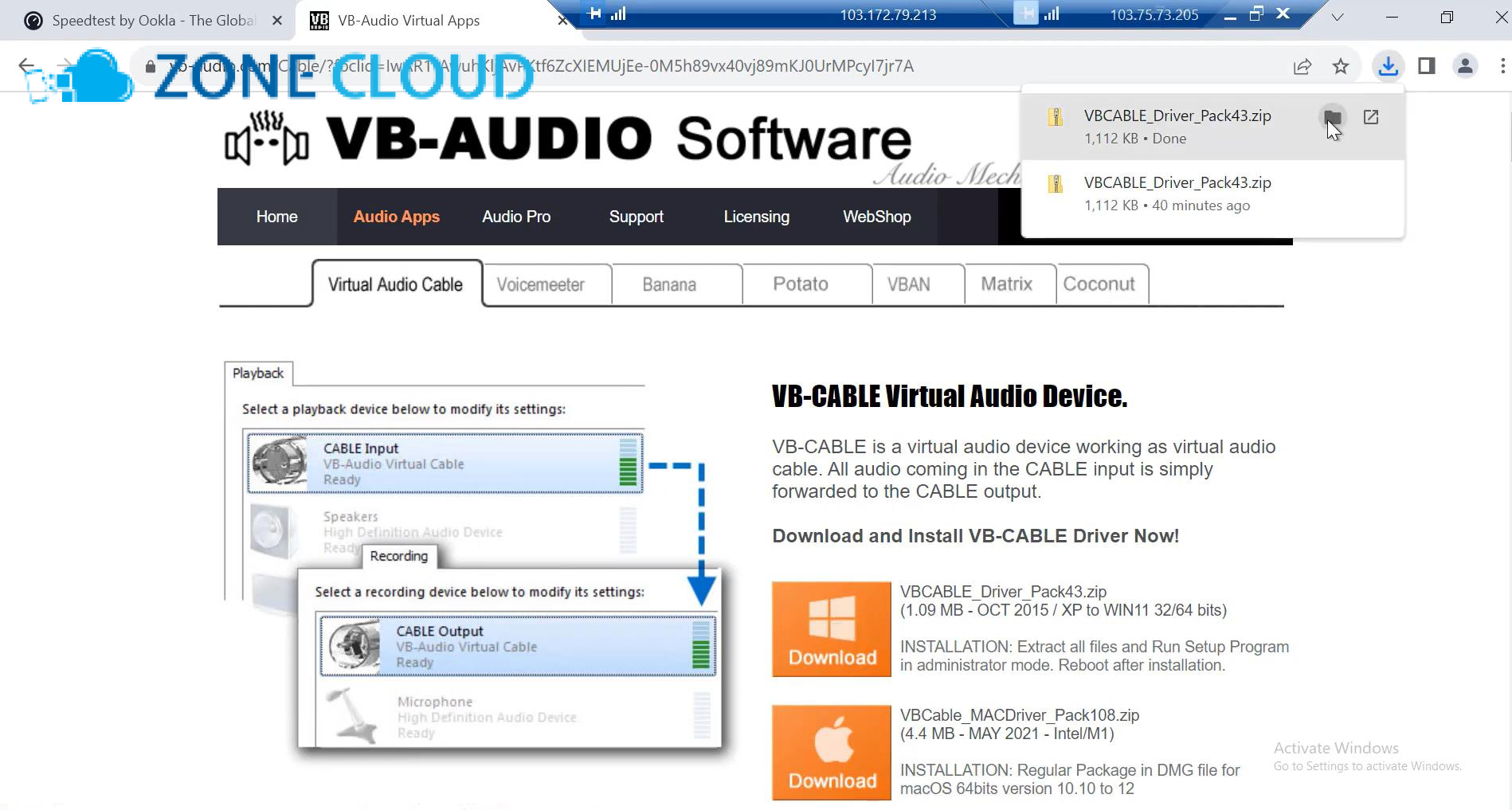 Sửa lỗi mất tiếng khi Livestream trên VPS trong 6 bước 2026 3 Cân nhắc sử dụng Card âm thanh ảo (Virtual Audio Device) như VB-Cable