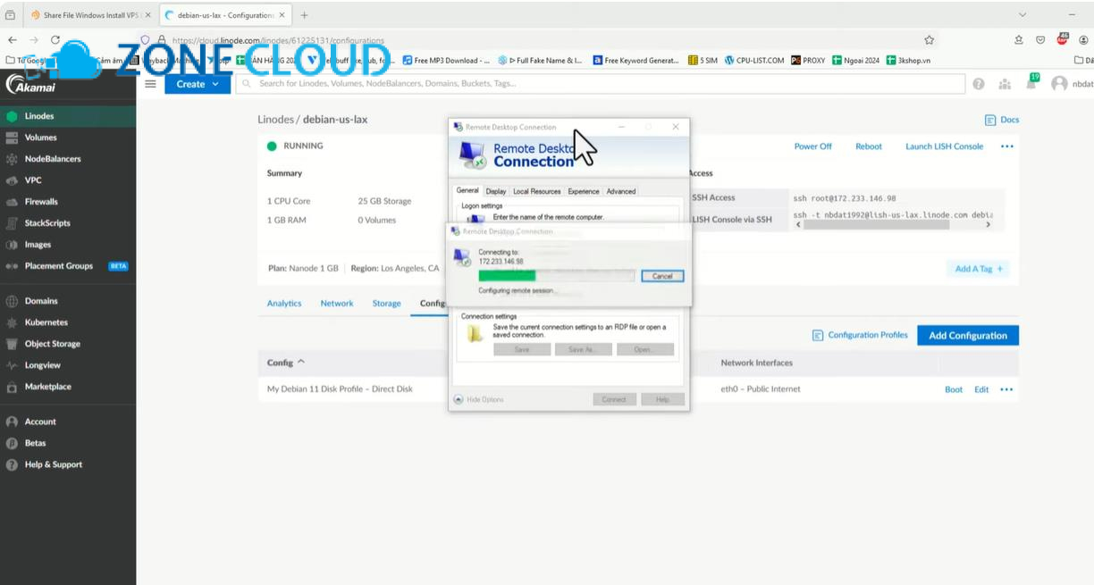 Khi nào nên tạo VPS Linode