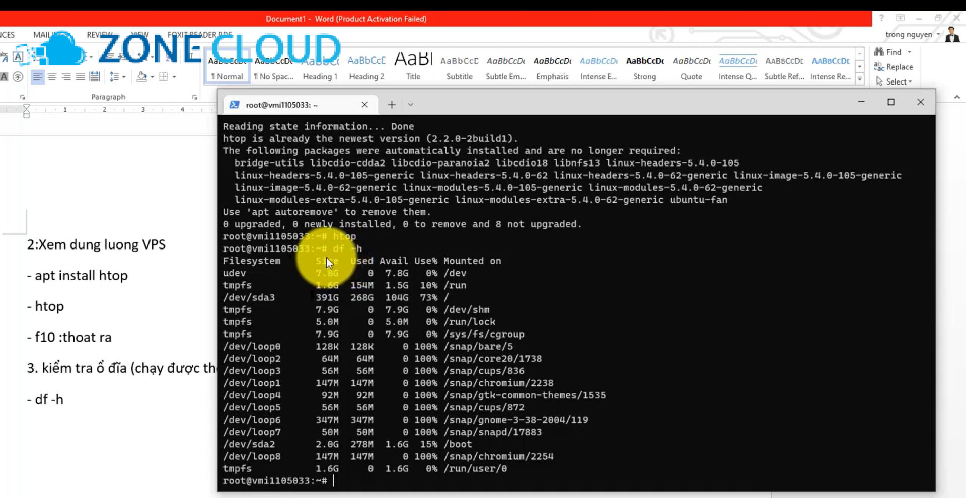 Cách tạo Bot kiểm tra dung lượng VPS tự động trong 6 bước 5 Những lưu ý và cảnh báo quan trọng trước khi Tạo Bot Kiểm Tra Dung Lượng VPS Tự Động