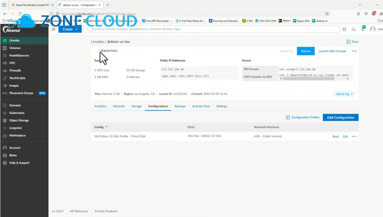 Những lưu ý và cảnh báo quan trọng trước khi tạo VPS Linode