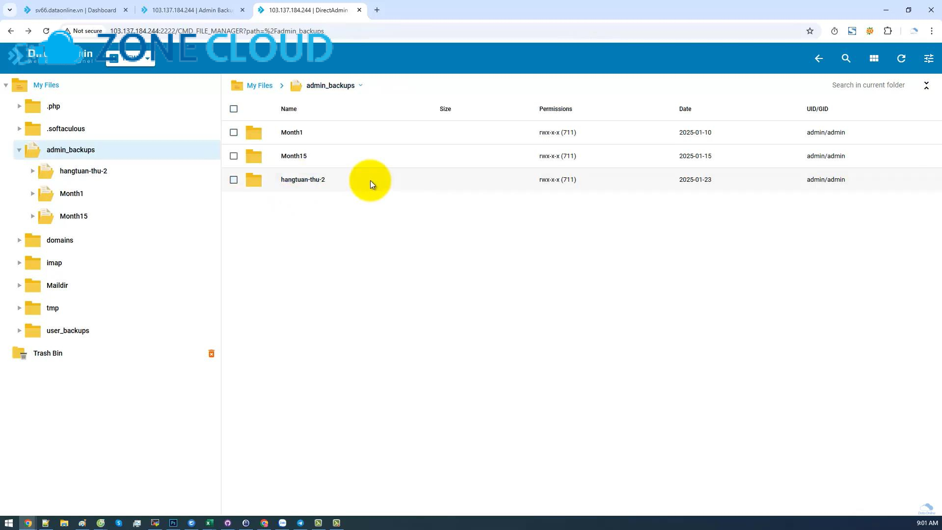 Vấn đề thường gặp khi Backup dữ liệu VPS và cách xử lý