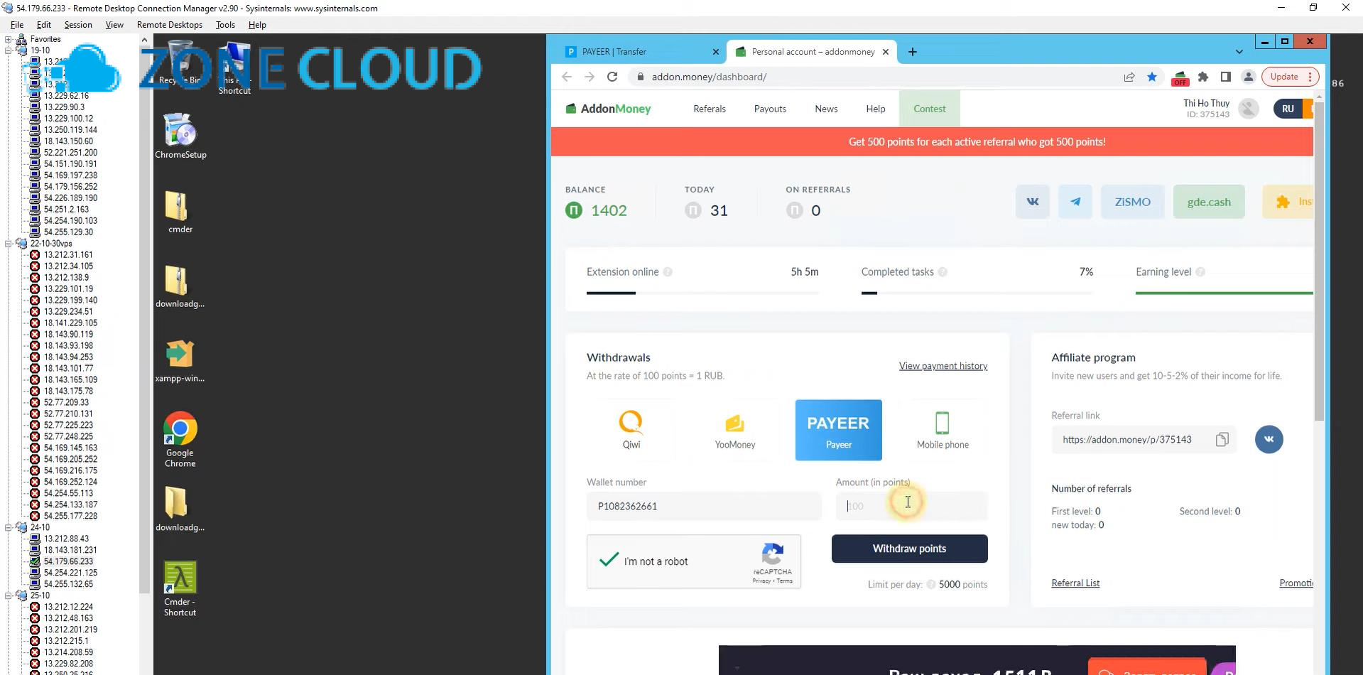 Vấn đề thường gặp khi Treo VPS kiếm tiền online và cách xử lý