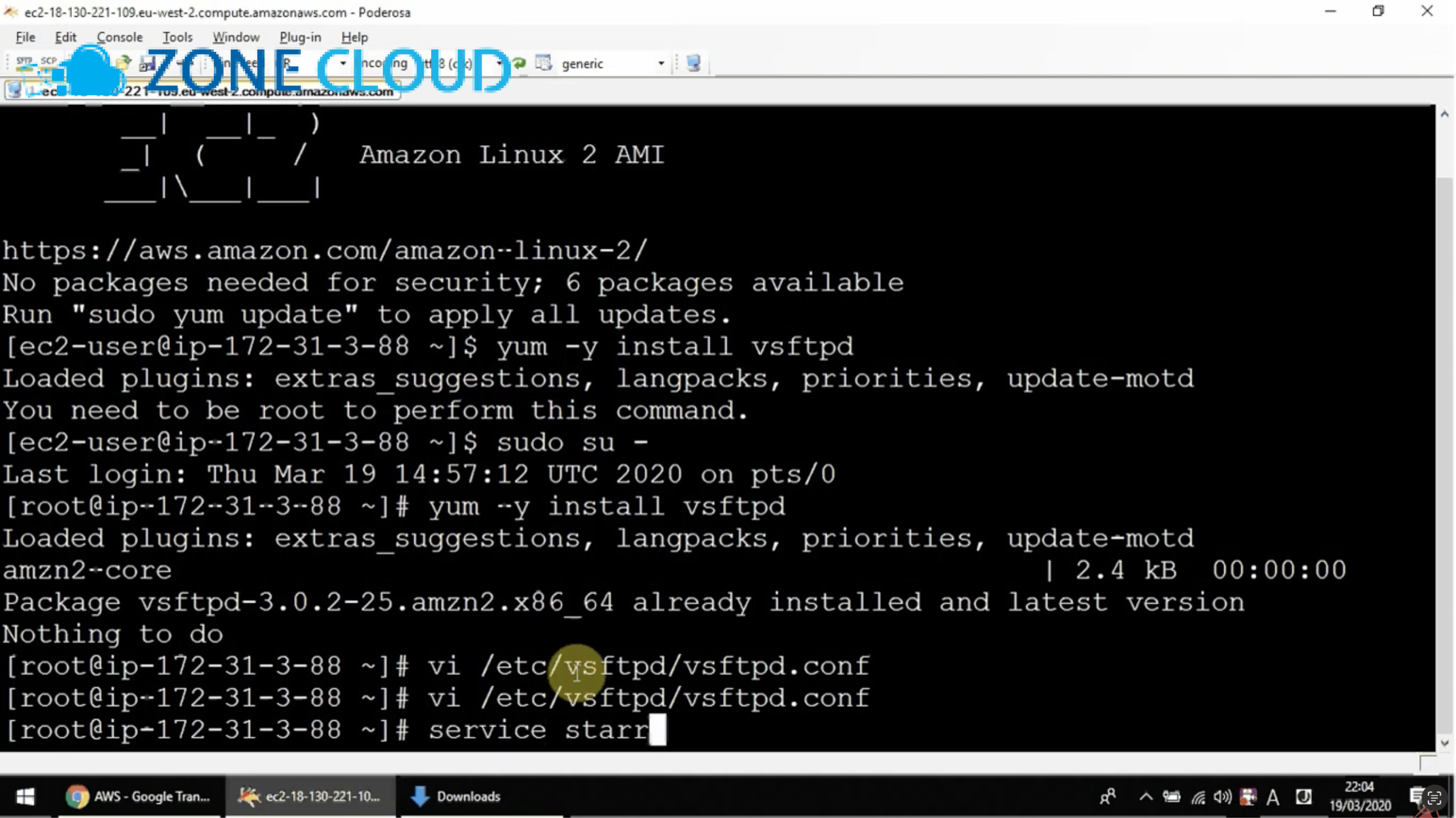 Tài khoản FTP là gì? Hướng dẫn toàn diện cho người dùng VPS 3 Các bước cài đặt FTP Server trên VPS Linux