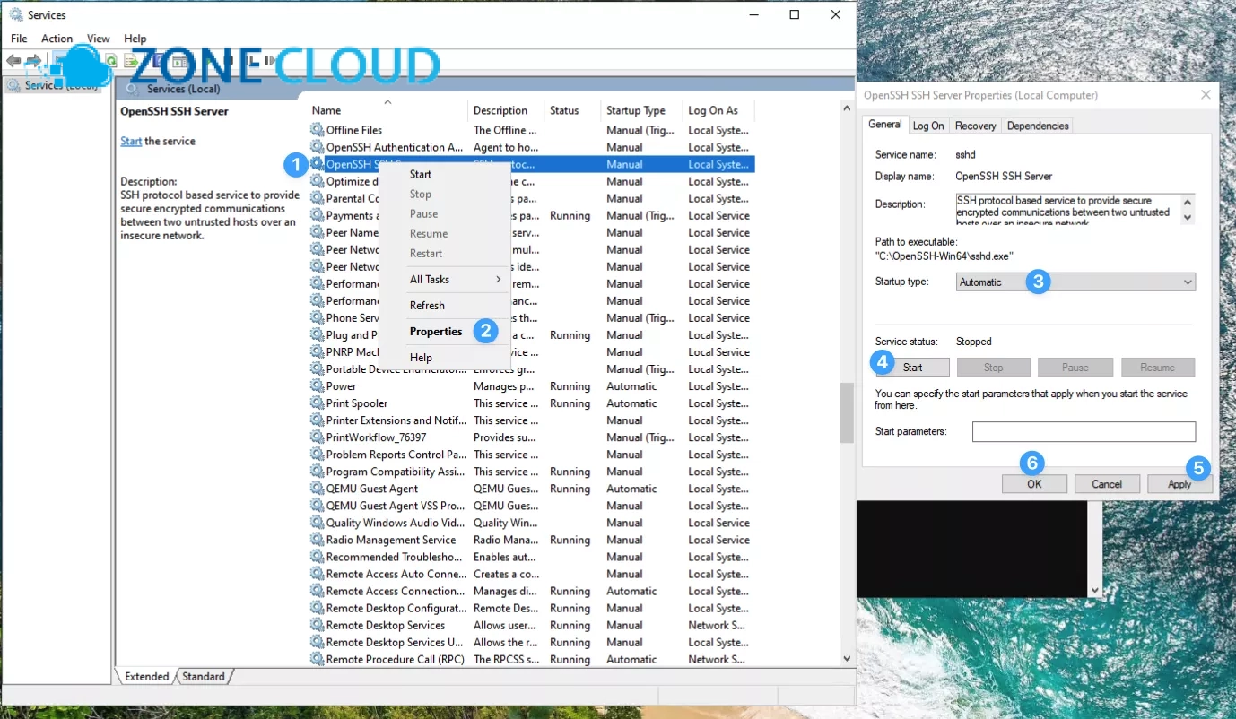 Cách cài đặt và sử dụng OpenSSH Server để kết nối từ xa với Windows
